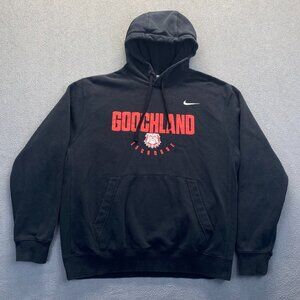 Nike Goochland Lacrosse Sportswear Youth  Size Large  Pullover Hoodie Y2K,Black